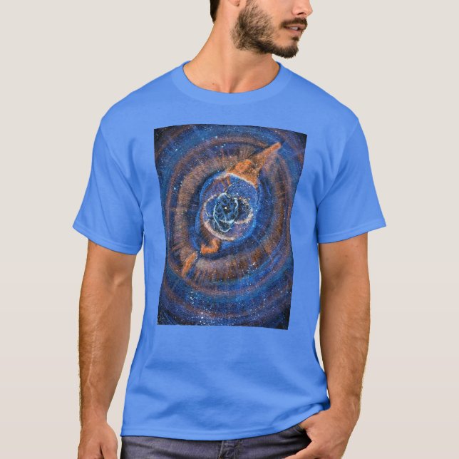 Cat's Eye Nebula Men's T-shirt (Front)