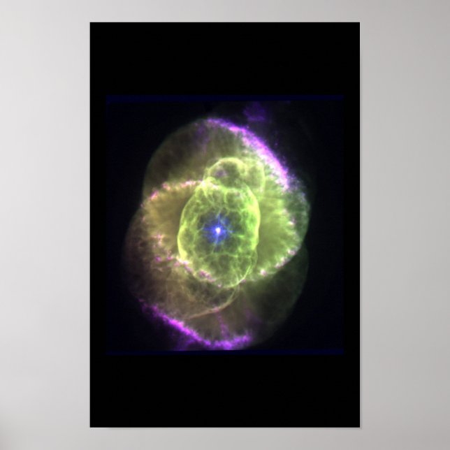 Cat's Eye Nebula Poster (Front)