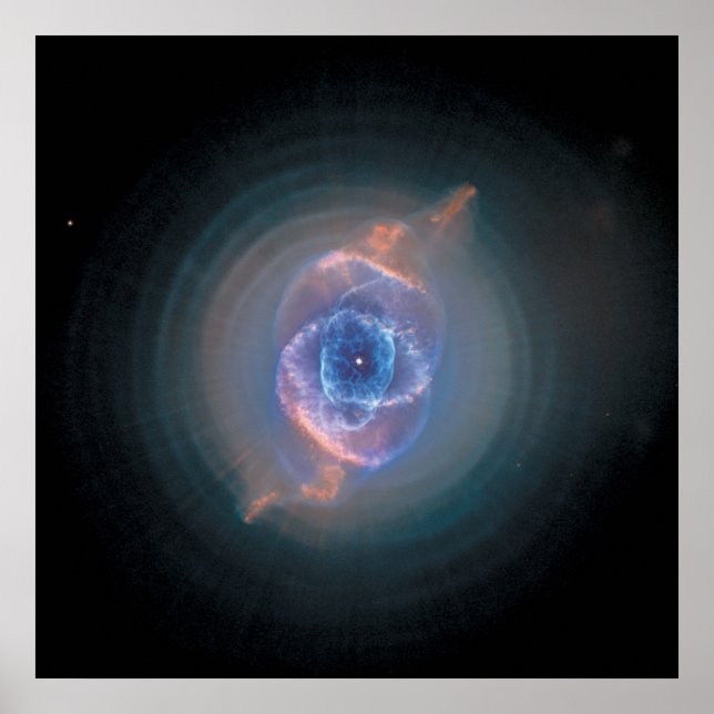 Cat's Eye Nebula Poster (Front)