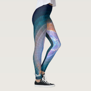 Cat's Eye Nebula Space Artwear Leggings
