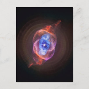 Cat's Eye Nebula Space Postcard