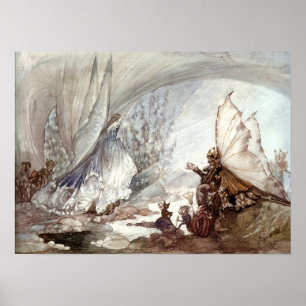 “Cats-Eye Woos Moonstone” Poster