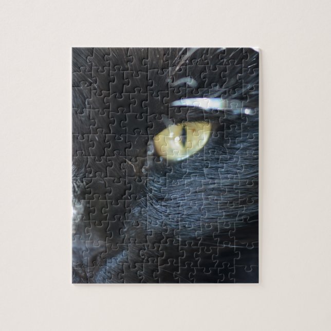 Cat's Eyeing You Jigsaw Puzzle (Vertical)