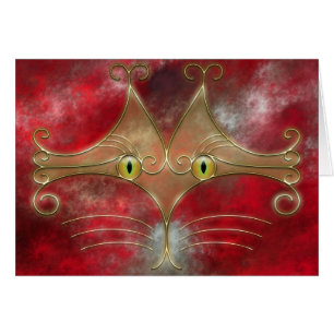 Cat's-Eyes Card