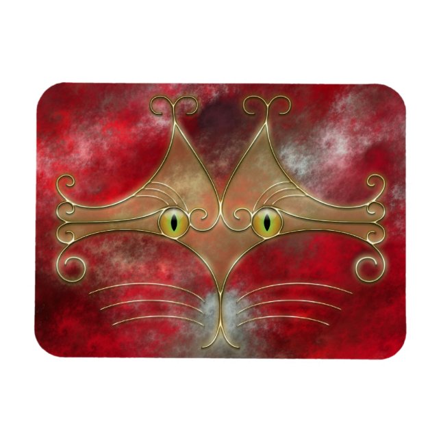 Cat's-Eyes Flexible Magnet (Horizontal)