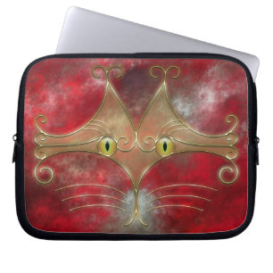 Cat's-Eyes Laptop Sleeve