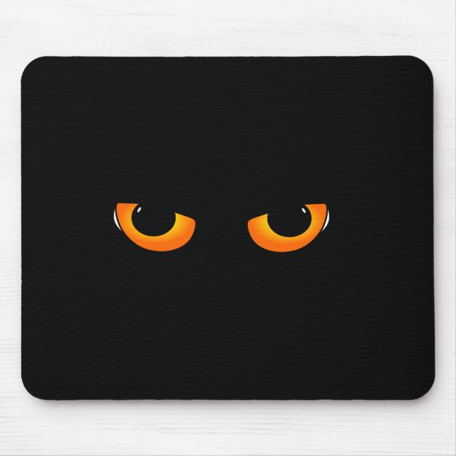 Cat's eyes mouse pad (Front)