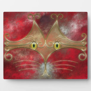 Cat's-Eyes Photo Plaque