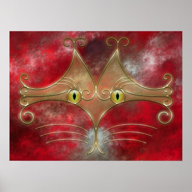 Cat's-Eyes Print (Front)