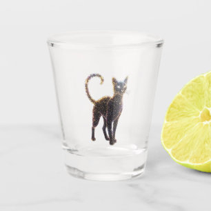 Cats Eyes shot glass