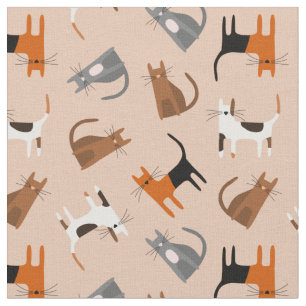 Cats Fabric