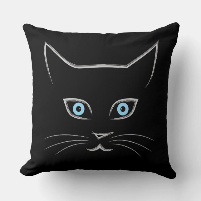 Cat's face cushion (Front)