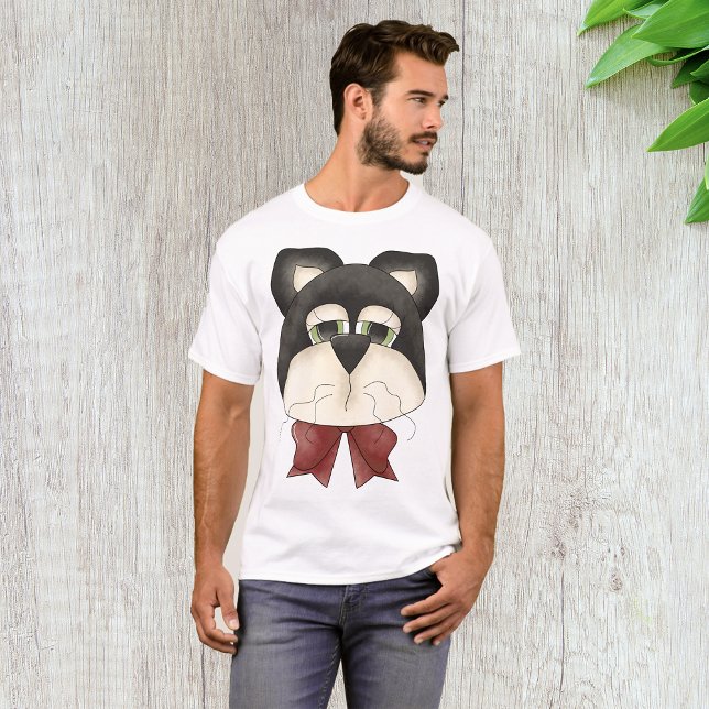 Cats Face Mens T-Shirt (Creator Uploaded)