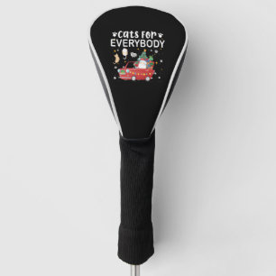 Cats For Everybody Christmas Golf Head Cover