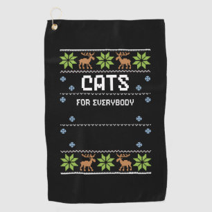 Cats For Everybody Golf Towel