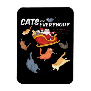 Cats for everyone  magnet