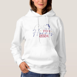 Cats for Kamala Harris president USA 2024 election Hoodie