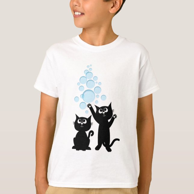 cats for kids t-shirt (Front)
