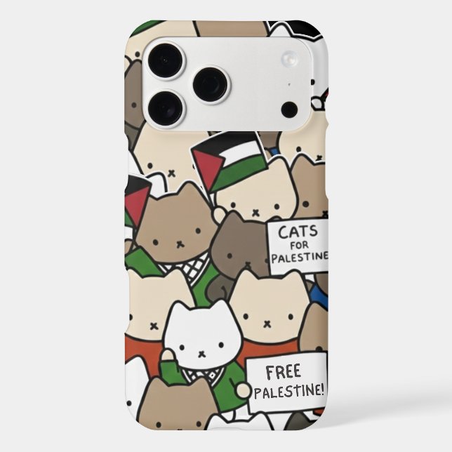 Cats for Palestine – Kawaii Cats for Justice (Back)