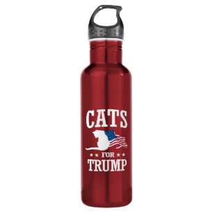 CATS FOR TRUMP 710 ML WATER BOTTLE
