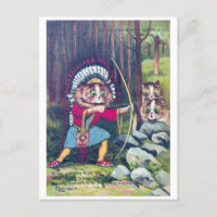 Cats from North America - Louis Wain