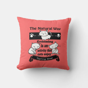 Cats grooming cushion