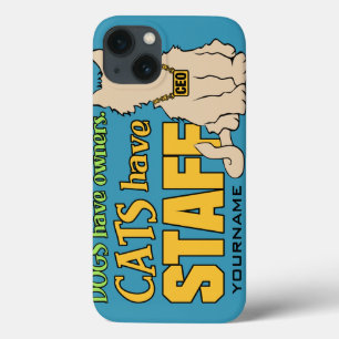 CATS HAVE STAFF custom cases
