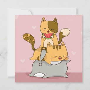 Cats Holiday Card