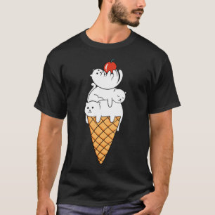 Cats Ice cream T-Shirt