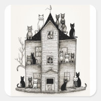 Cats in a House