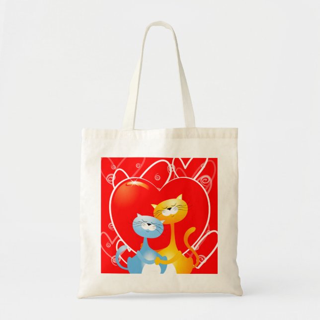 Cats in love, bag (Front)