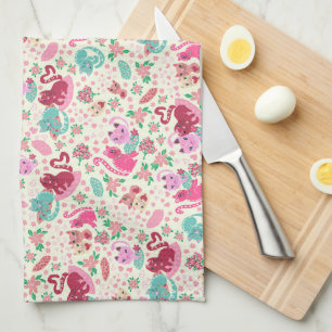 Cats in Love Kitchen Towel