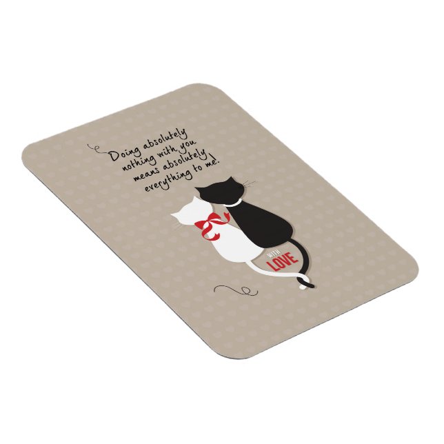 Cats in Love Magnet (Right Side)