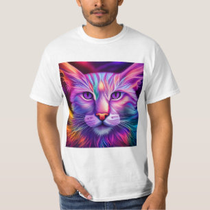 Cats in neon colors T-Shirt