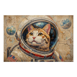 CATS IN SPACE 5 POSTER
