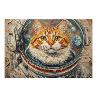 CATS IN SPACE 7 POSTER