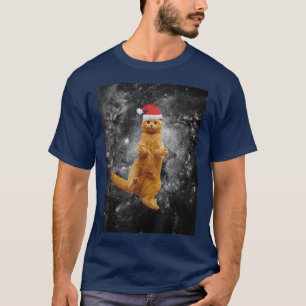 Cats In Space -Astral Cosmic Design Astronaut Funn T-Shirt