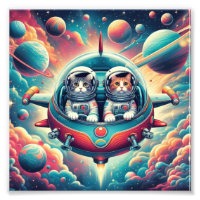 Cats in space poster!