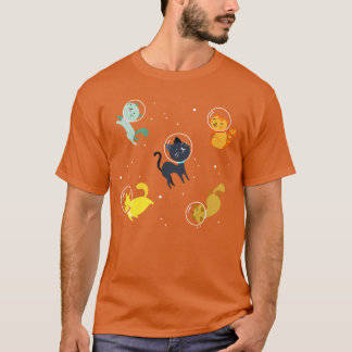 Cats In Space  T-Shirt