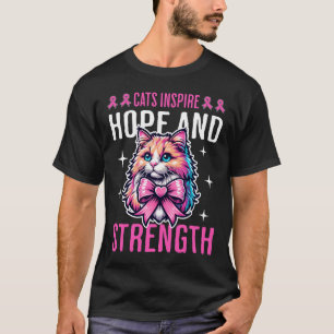 Cats Inspire Hope And Strength T-Shirt