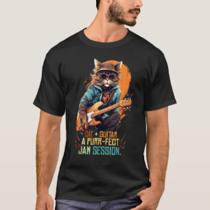 Cats Jam Session for purr-fect Rock'n Roll Boys an T-Shirt