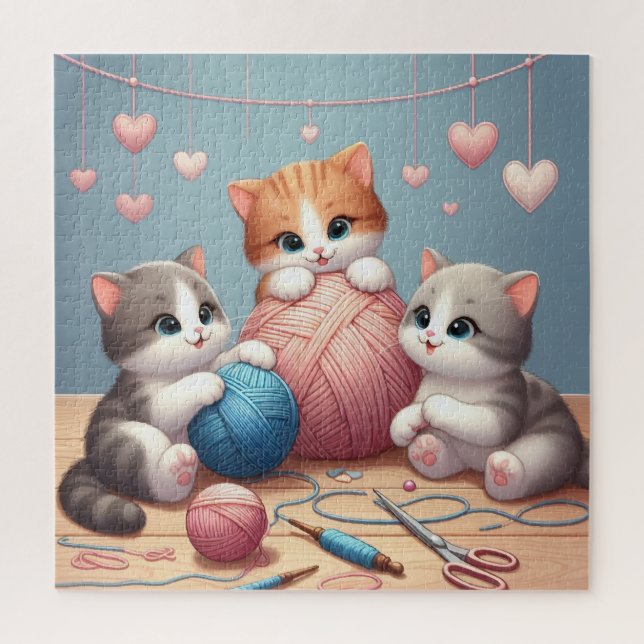 Cats jigsaw puzzle (Vertical)