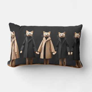 cats - Katzen Lumbar Cushion