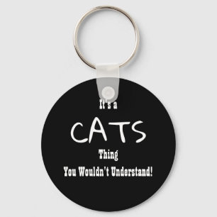 Cats Keychain