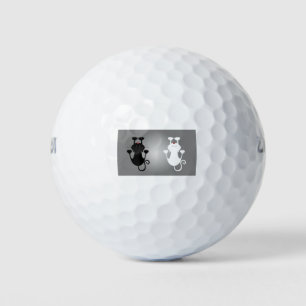 Cats Kittens The Cougars Kitten White Cat Golf Balls