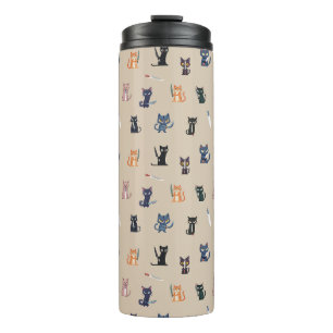 Cats & Knives Thermal Tumbler