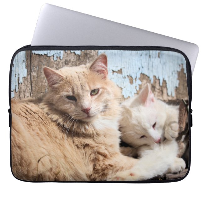 Cats  laptop sleeve (Front)