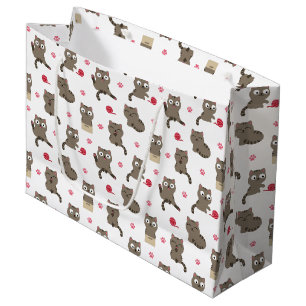 Cats Large Gift Bag