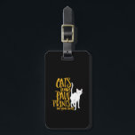 Cats Leave Paw Prints On Your Heart Funny and Cute Luggage Tag<br><div class="desc">Cats leave paw prints on your heart merchandise for cat lover, cat mum or cat dad, crazy cat lady, owner of more than one cute little kittens and kitties. Cool and awesome graphic design for those who love their furry pet and warm fuzzy kitty. Perfect gift for him or her...</div>