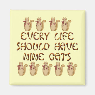 Cats Life Magnet